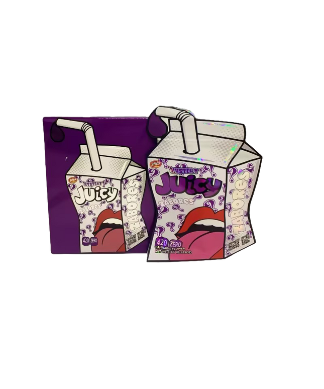 3.5g Die-Cut Mylar Pouch & Display Box Set – 25 Pack