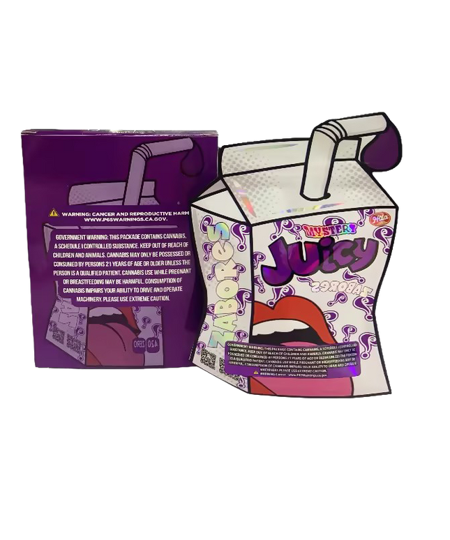 3.5g Die-Cut Mylar Pouch & Display Box Set - 25 Pack