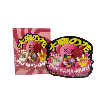 3.5g Shaped Mylar Bags with Matching Boxes – 25 Pack Set