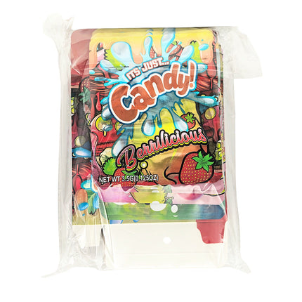 25-Pack 3.5g Shaped Mylar Bags & Boxes - It’s Just Candy Volume 1
