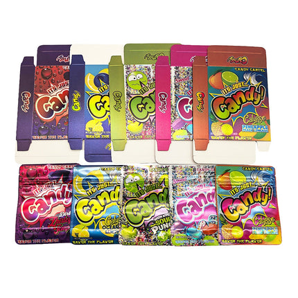 25-Pack 3.5g Shaped Mylar Bags & Boxes – It’s Just Candy Volume 2