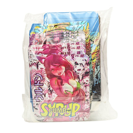 25-Pack 3.5g Shaped Mylar Bags & Boxes - Gumbo Styles 1