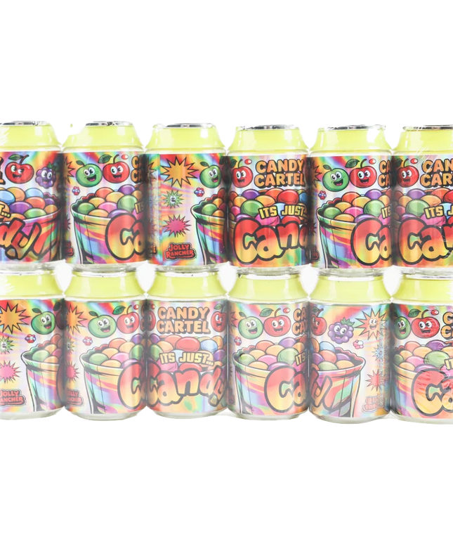 12 Pack Soda Can Style Plastic Storage Containers - Candy Design