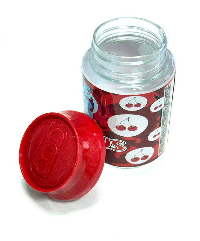 12 Pack 3.5 Size Soda Can Style Plastic Storage Containers - Pop Design