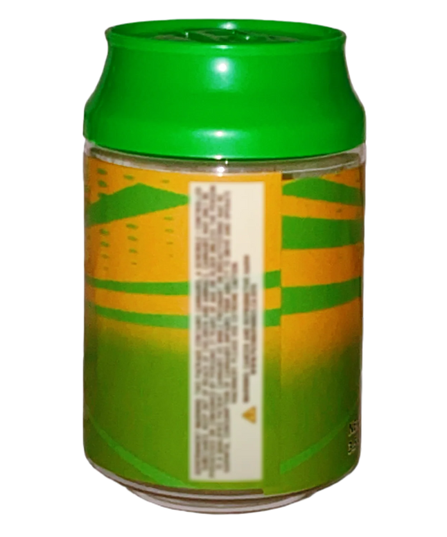 12 Pack 3.5g Soda Can Style Plastic Storage Containers - Honey Melon Design