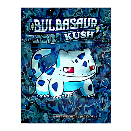 100 Count 1g Mylar Bags – Colorful Creature Graphic