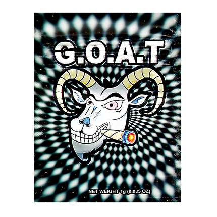 100 Count 1g Mylar Bags – Goat Graphic