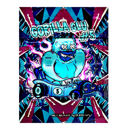 100 Count 1g Mylar Bags – Gorilla Graphic
