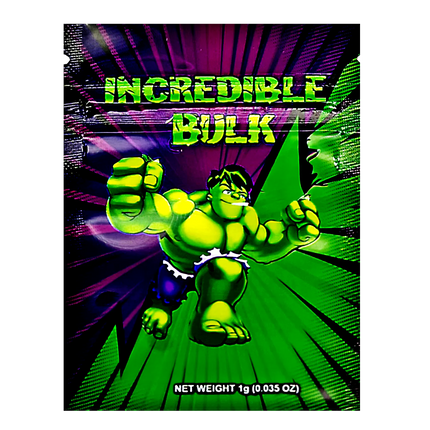 100 Count 1g Mylar Bags – Green Hero Graphic