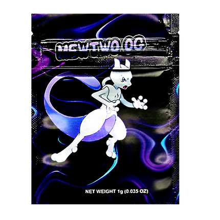 100 Count 1g Mylar Bags – Fantasy Character Graphic