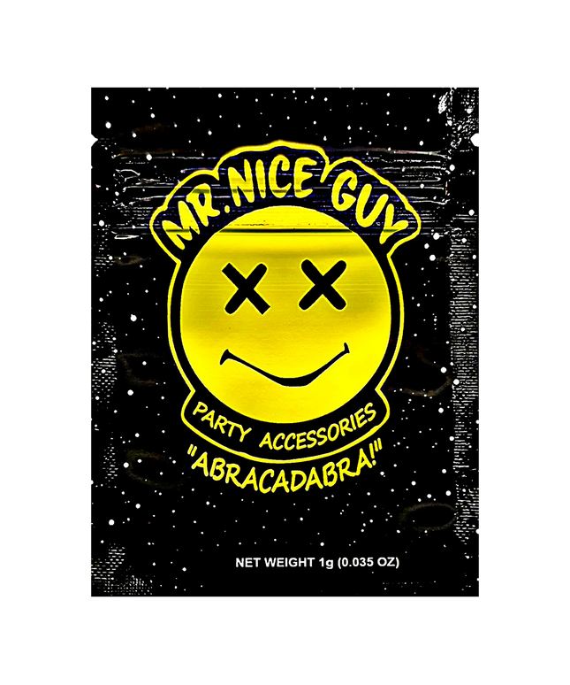 100 Count 1g Mylar Bags - Friendly Character Graphic