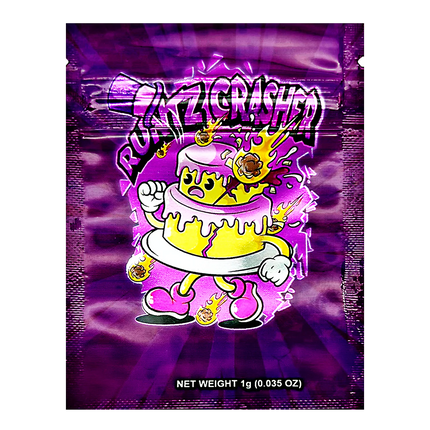 1g Colorful Graphic Mylar Bags – 100 Count