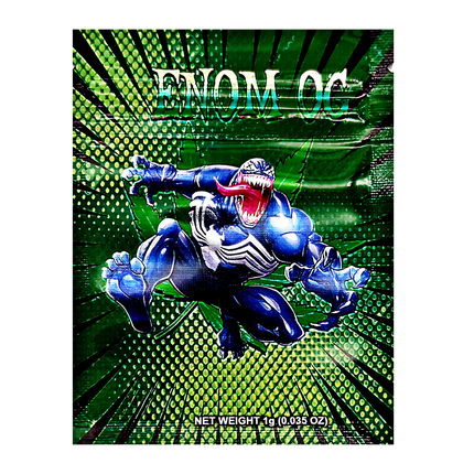 1g Symbiote Character Graphic Mylar Bags – 100 Count