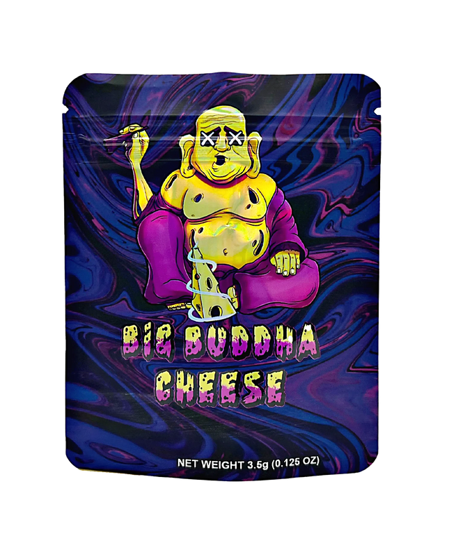 16. 50 Pack 3.5g Mylar Bags - Cartoon Character Design 3