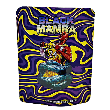 15. 50 Pack 3.5g Mylar Bags – Bold Graphic Design 2