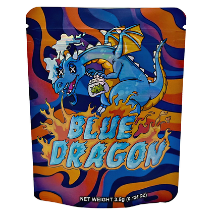 14. 50 Pack 3.5g Mylar Bags – Mamba Graphic Design