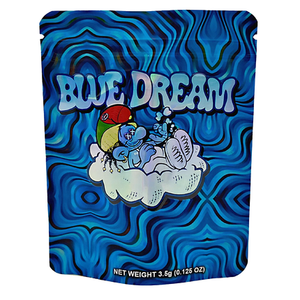 13. 50 Pack 3.5g Mylar Bags – Blue Dragon Design