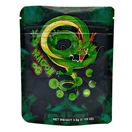 50 Pack 3.5g Mylar Bags – Dragon Graphic Design