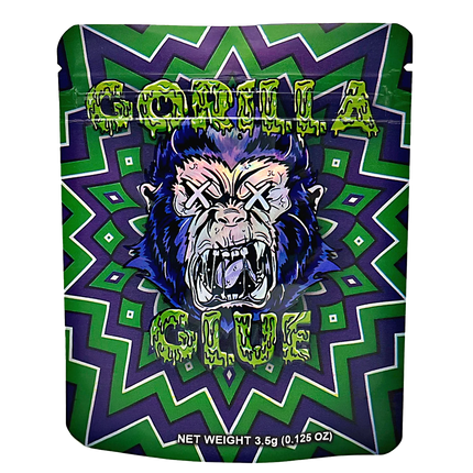 50 Pack 3.5g Mylar Bags – Gorilla Graphic Design