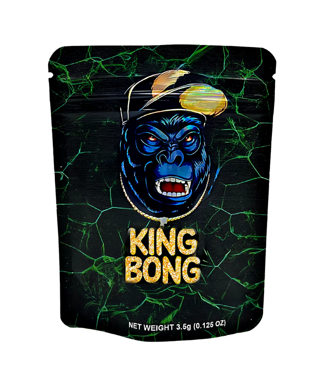 50 Pack 3.5g Mylar Bags - King Graphic Design