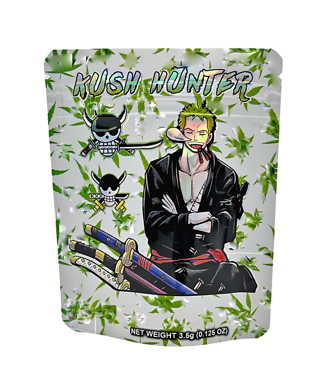 50 Pack 3.5g Mylar Bags - Hunter Graphic Design