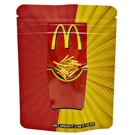 50 Pack 3.5g Mylar Bags – General Graphic Design