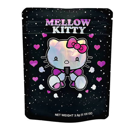 50 Pack 3.5g Mylar Bags – Cute Character Design