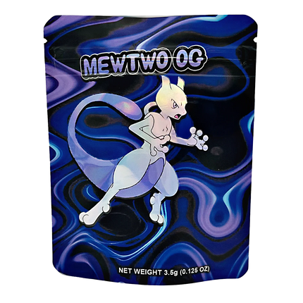 50 Pack 3.5g Mylar Bags – Fantasy Character Design