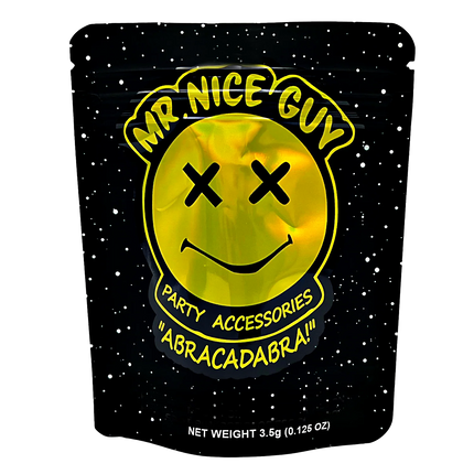 50 Pack 3.5g Mylar Bags – Friendly Character Design