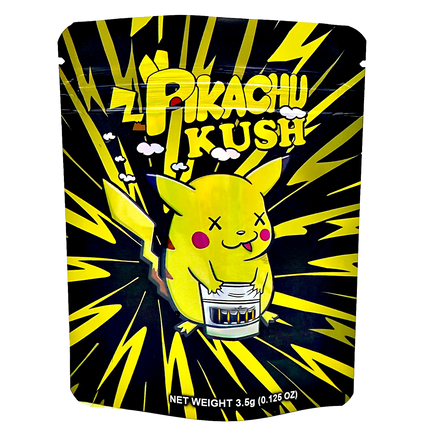 50 Pack 3.5g Mylar Bags – Electric Character Design