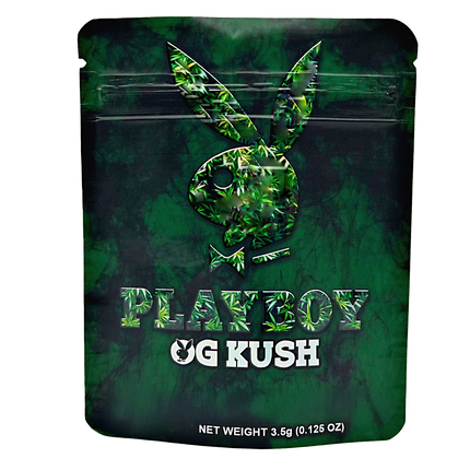 50 Pack 3.5g Mylar Bags – Colorful Graphic Design