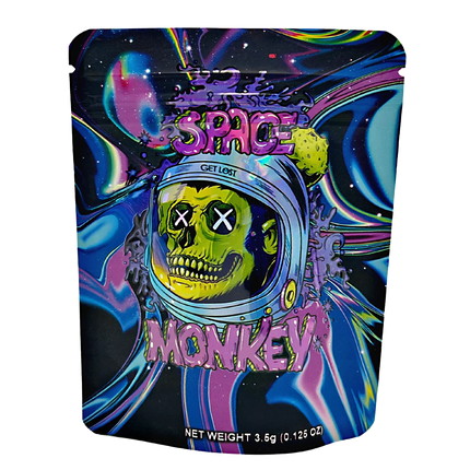 50 Pack 3.5g Mylar Bags – Space Monkey Design