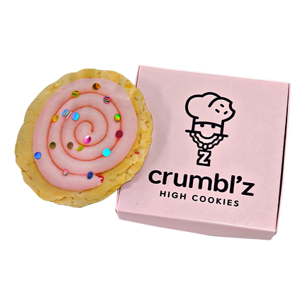 12 Pack - Cookie-Themed Gift Box Set - Rainbow Swirl