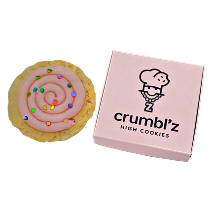 12 Pack - Cookie-Themed Gift Box Set - Rainbow Swirl