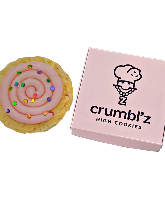 12 Pack - Cookie-Themed Gift Box Set - Rainbow Swirl