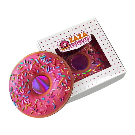 12-Pack Donut-Themed Gift Box Set – Rainbow Sprinkles Design