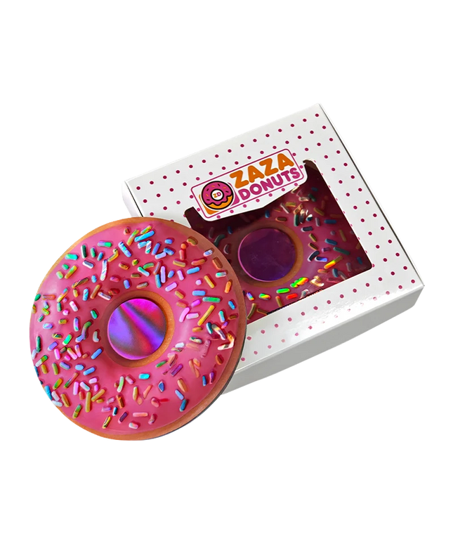 12-Pack Donut-Themed Gift Box Set – Rainbow Sprinkles Design