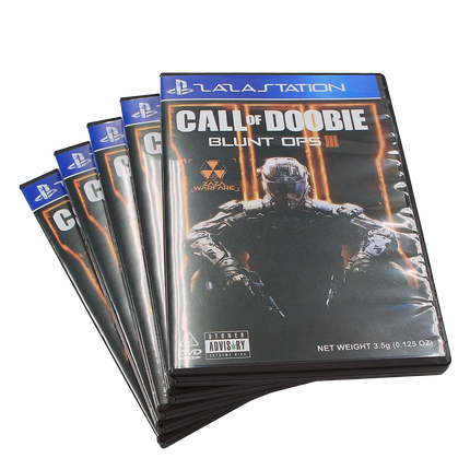 3.5g DVD-Style Mylar Bag & Case – Action-Inspired Design