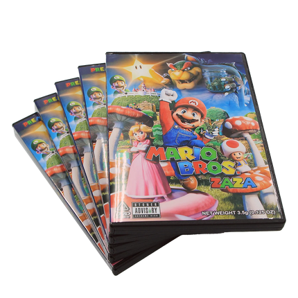 3.5g DVD-Style Mylar Storage Bag & Protective Case – Colorful Character Design