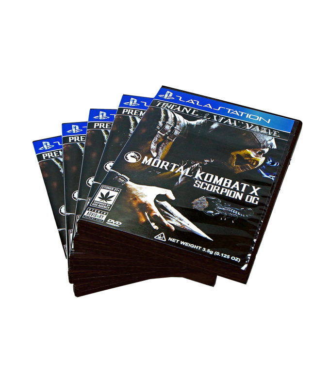 5-Pack 3.5g DVD Case & Mylar Bag Combo – Warrior Action Design