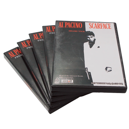 3.5g DVD-Style Mylar Bag & Case – Classic Character Design