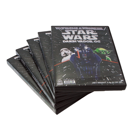 3.5g DVD-Style Mylar Bag & Case – Space Character Design