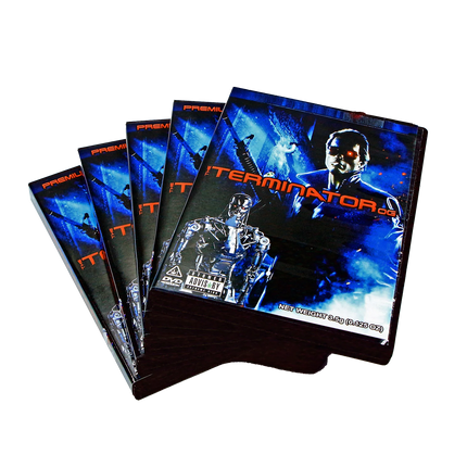 5 Pack 3.5g DVD-Style Mylar Bags & Cases – Action Design