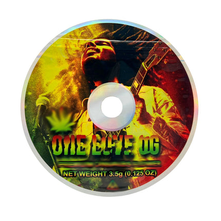 50 Pack 3.5g DVD-Shaped Mylar Bags – Love Graphic Design