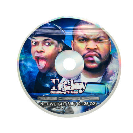 50 Pack 3.5g DVD-Shaped Mylar Bags – Friday Graphic Design