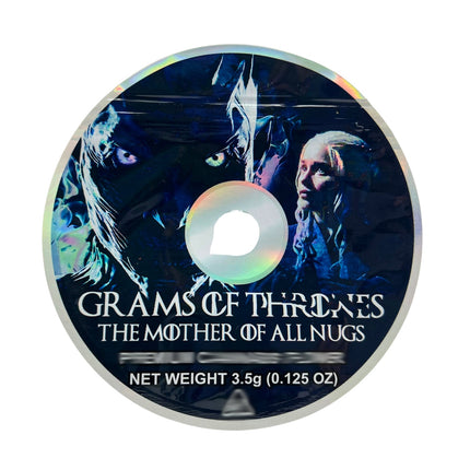50 Pack 3.5g DVD-Shaped Mylar Bags – Fantasy Graphic Design