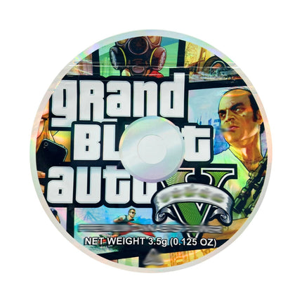 50 Pack 3.5g DVD-Shaped Mylar Bags – Grand Graphic Design