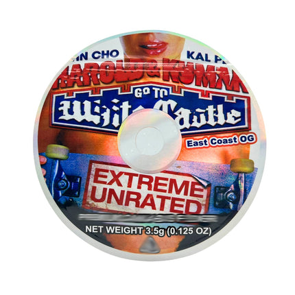 50 Pack 3.5g DVD-Shaped Mylar Bags – East Coast Graphic Design
