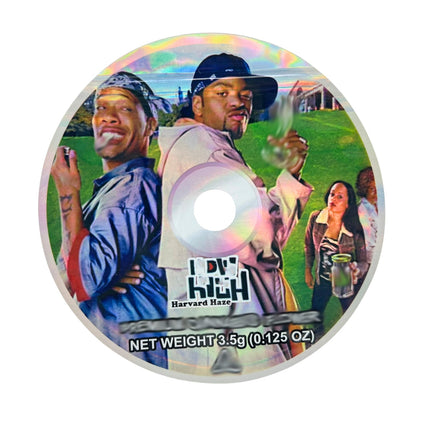 50 Pack 3.5g DVD-Shaped Mylar Bags – Academic Graphic Design