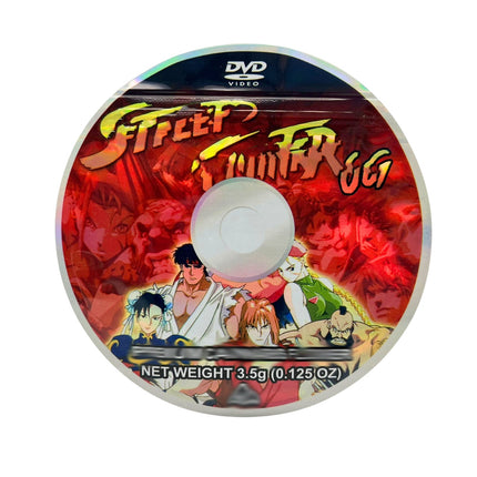 50 Pack 3.5g DVD-Shaped Mylar Bags – Arcade Graphic Design